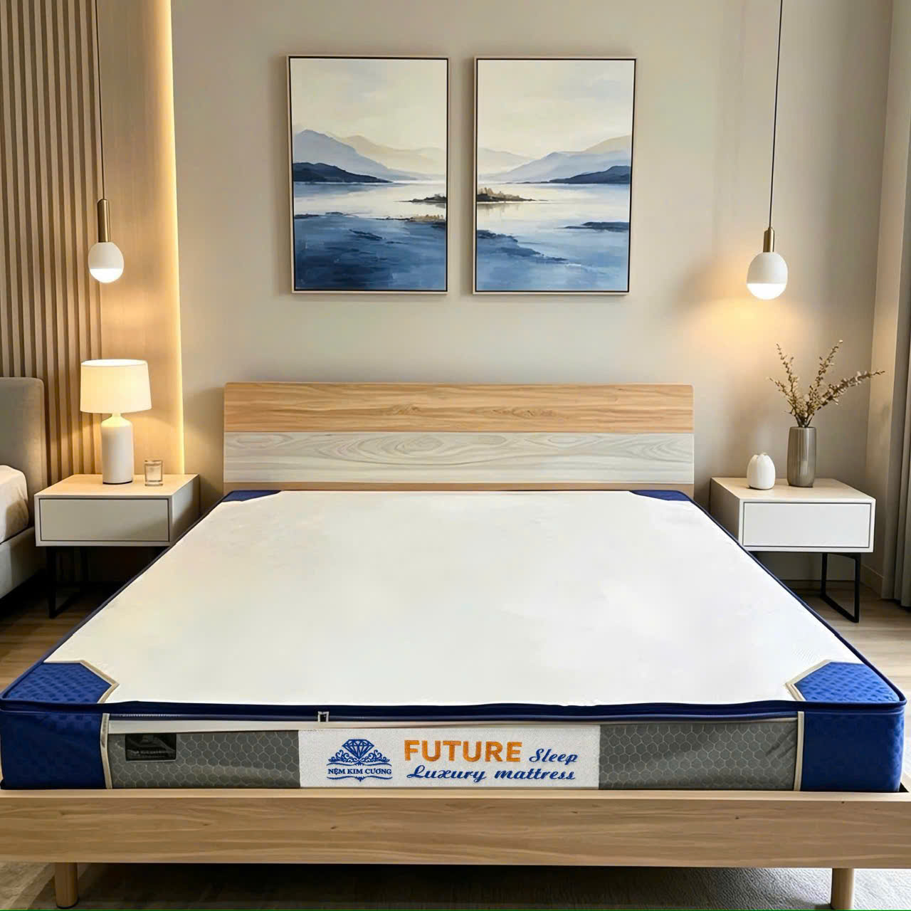 Nệm foam cao su Kim Cương Future